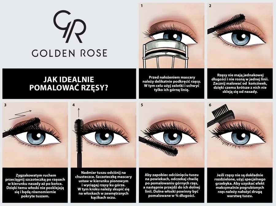 Jak tuszować rzęsy, aby uniknąć sklejania i uzyskać objętość